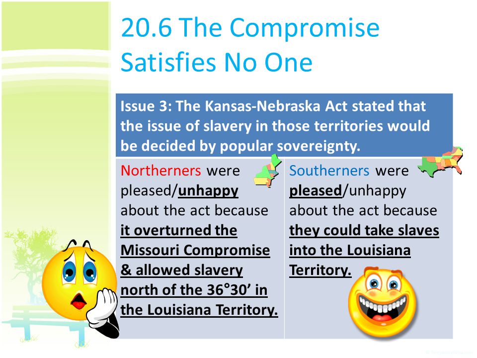 20.6 The Compromise Satisfies No One