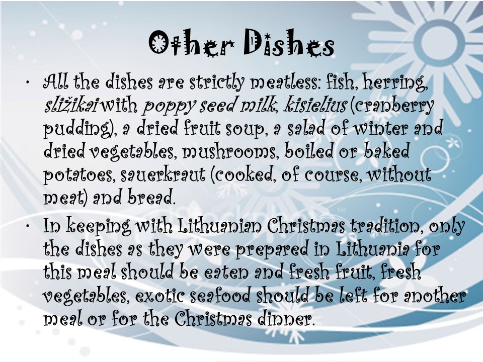 Other Dishes
