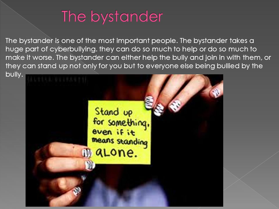 The bystander