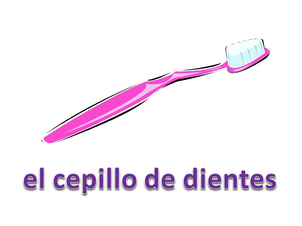 el cepillo de dientes