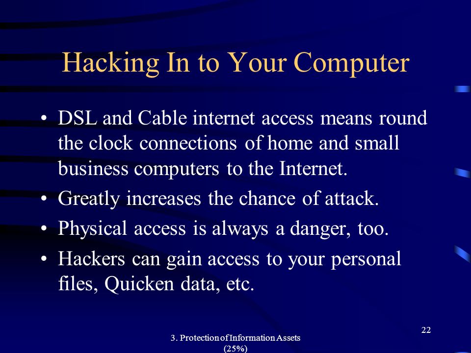 Hacking In to Your Computer