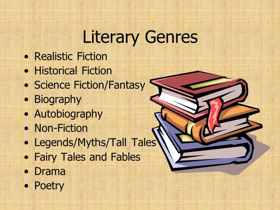 Literary Genres Realistic Fiction Historical Fiction