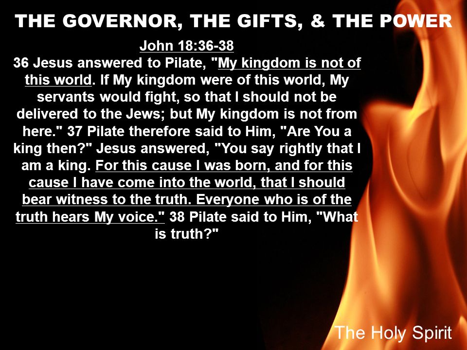 THE GOVERNOR, THE GIFTS, & THE POWER