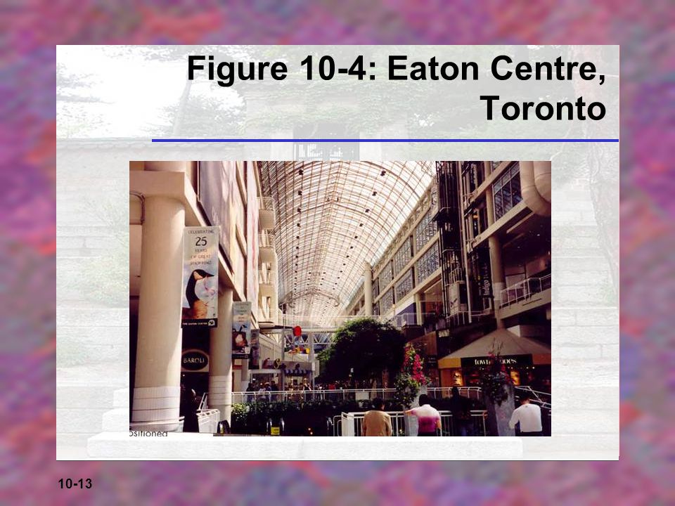 Figure 10-4: Eaton Centre, Toronto