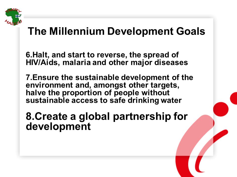 The Millennium Development Goals