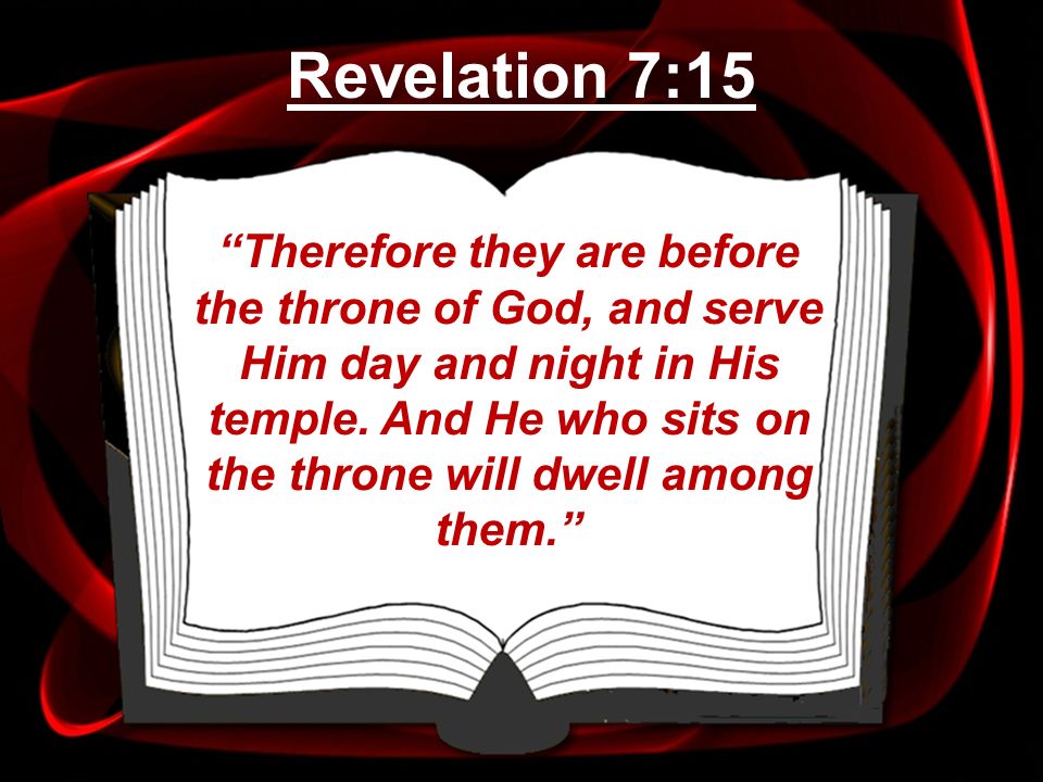 Revelation 7:15