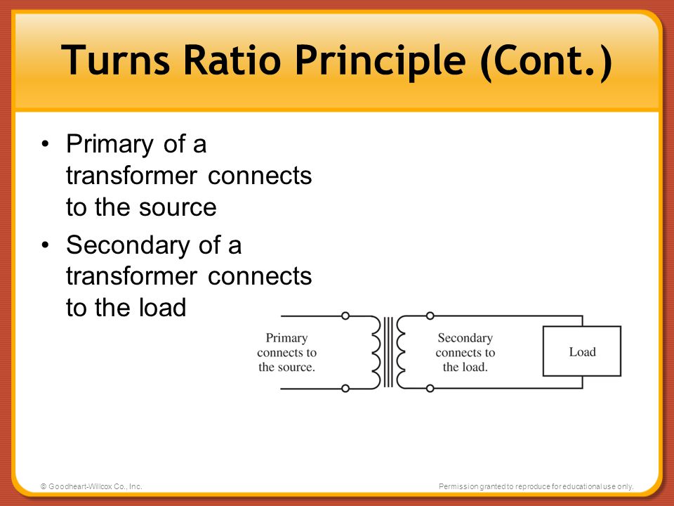 Turns Ratio Principle (Cont.)