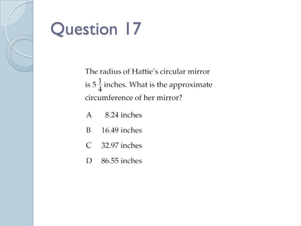 Question 17