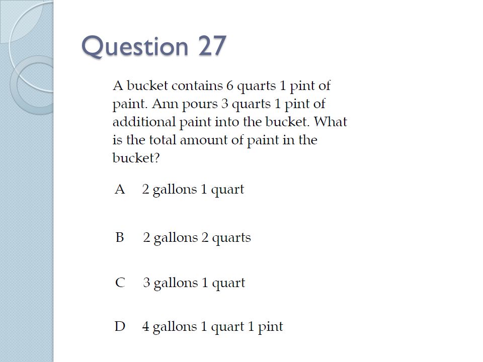 Question 27