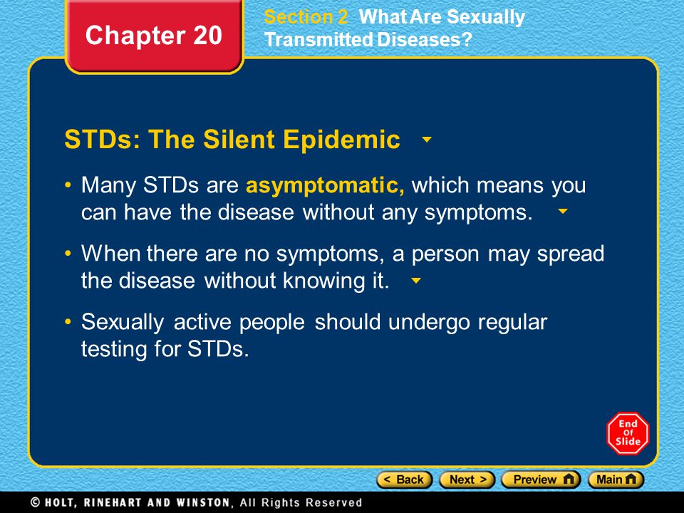 STDs: The Silent Epidemic