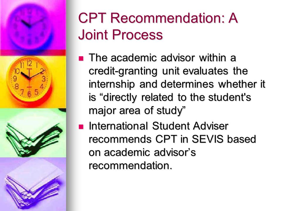 CPT Recommendation: A Joint Process