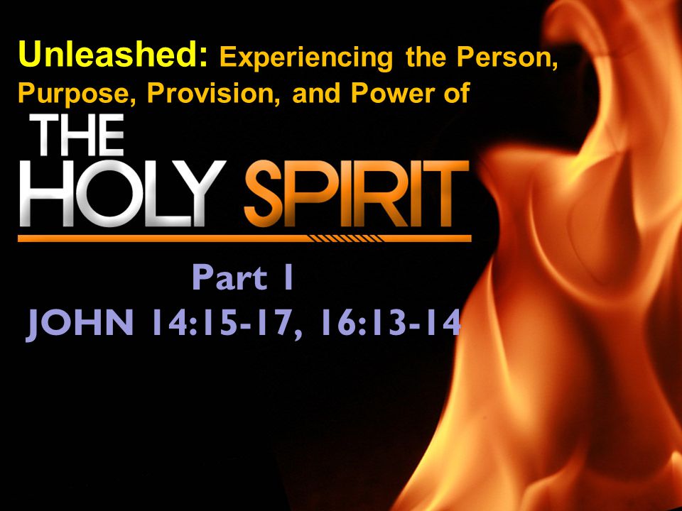 Unleashed: Experiencing the Person, Purpose, Provision, and Power of