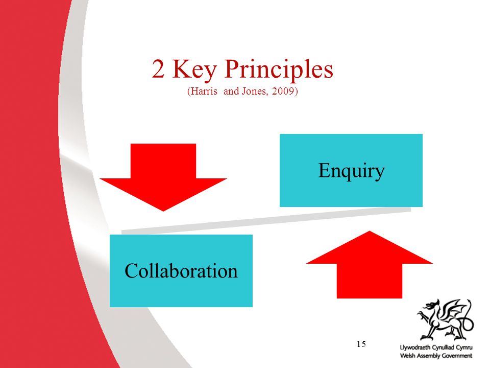 2 Key Principles (Harris and Jones, 2009)