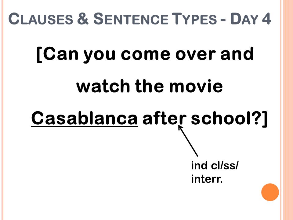 [Can you come over and watch the movie Casablanca after school ]