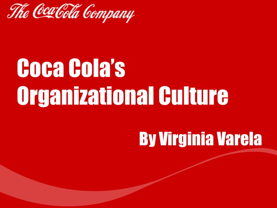 Organizational Chart Of Coca Cola Company With Names