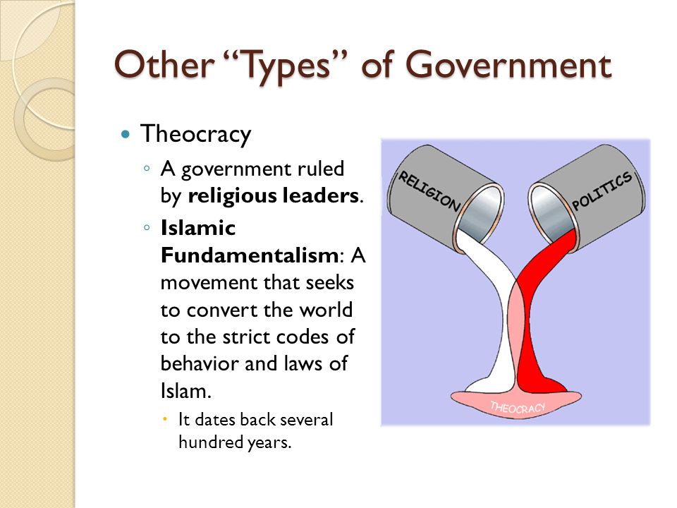 Other Types of Government
