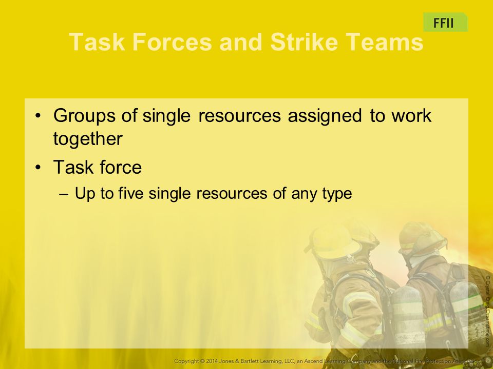 Task Forces and Strike Teams