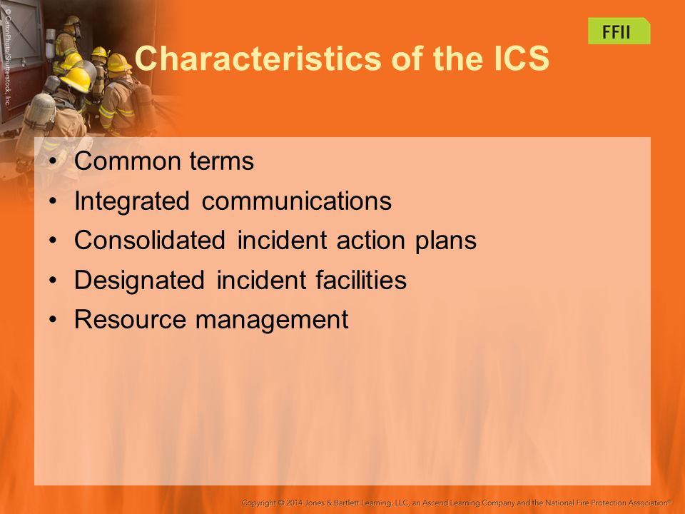 Characteristics of the ICS