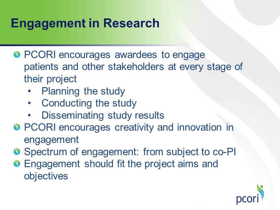 Engagement in Research