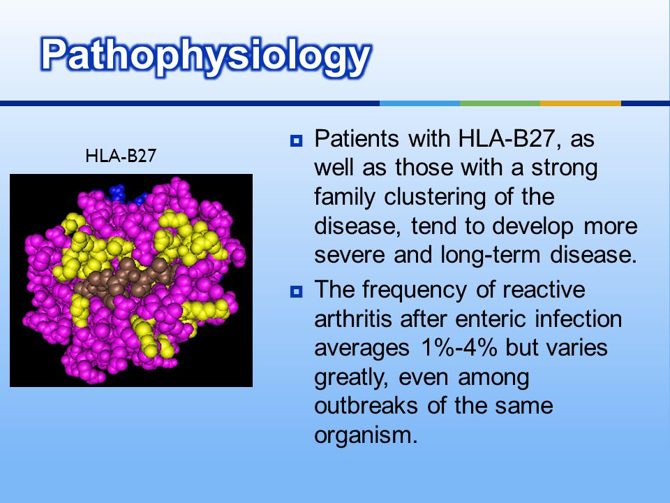 reactive arthritis.