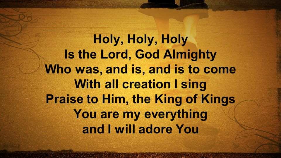 Is the Lord, God Almighty Who was, and is, and is to come