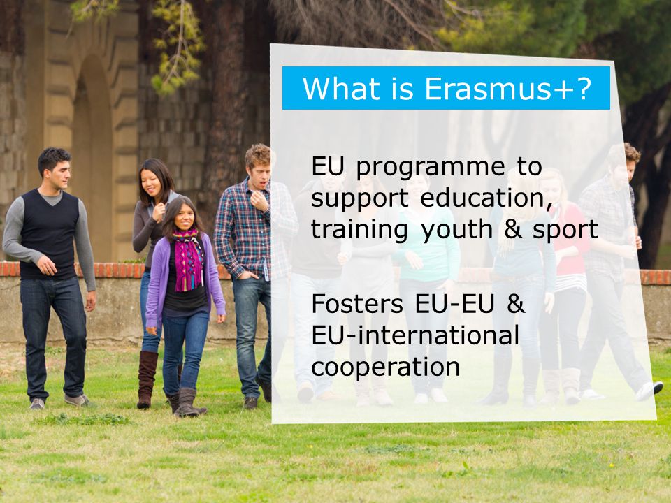 What is Erasmus+.