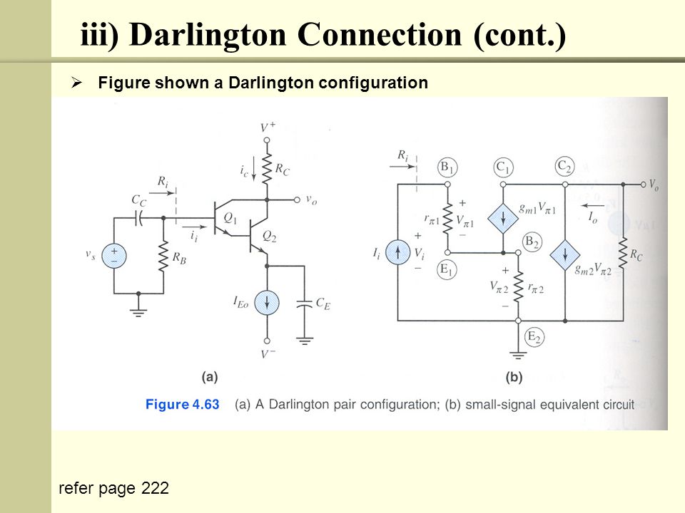 iii) Darlington Connection (cont.)