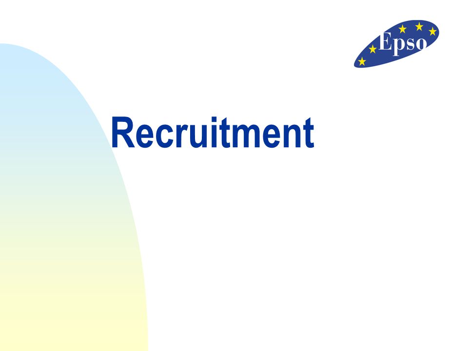 Recruitment 11/04/2017 Recruitment