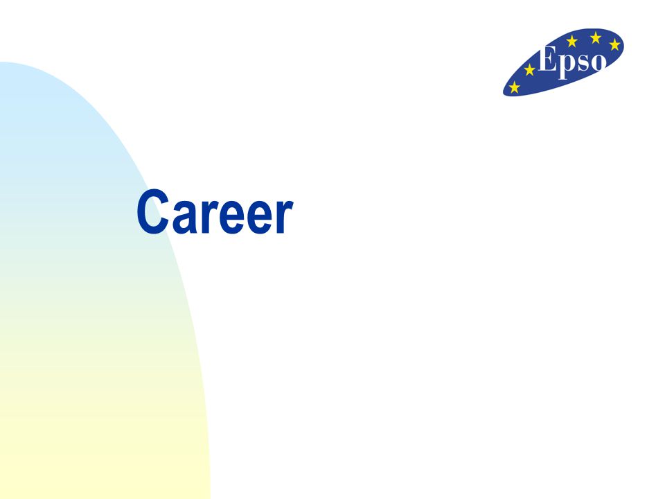 Career 11/04/2017 Career The career system
