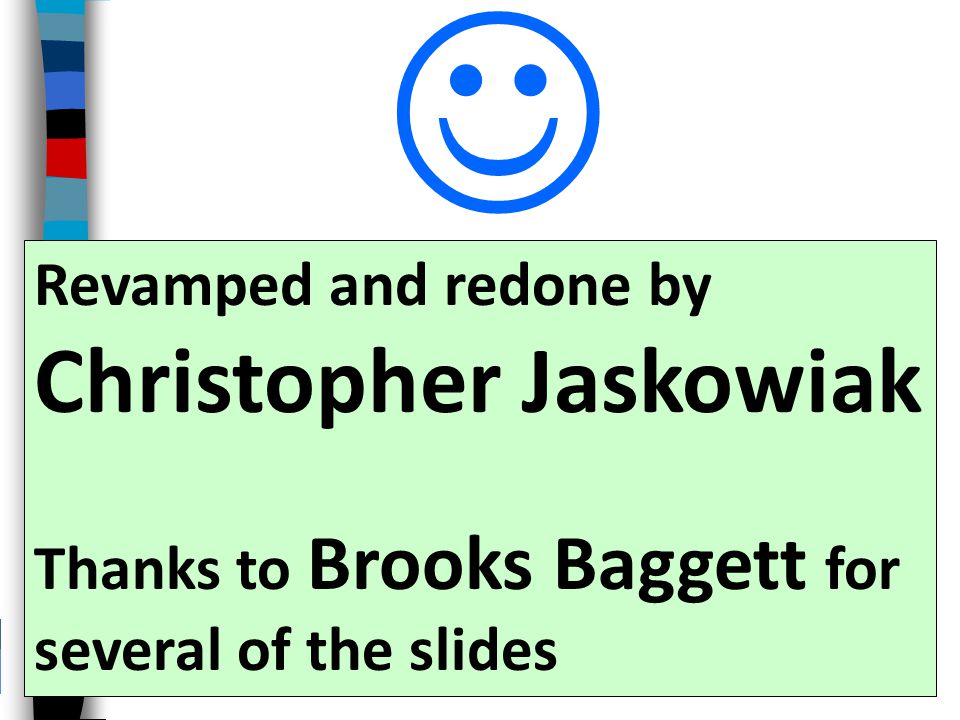  Christopher Jaskowiak Revamped and redone by