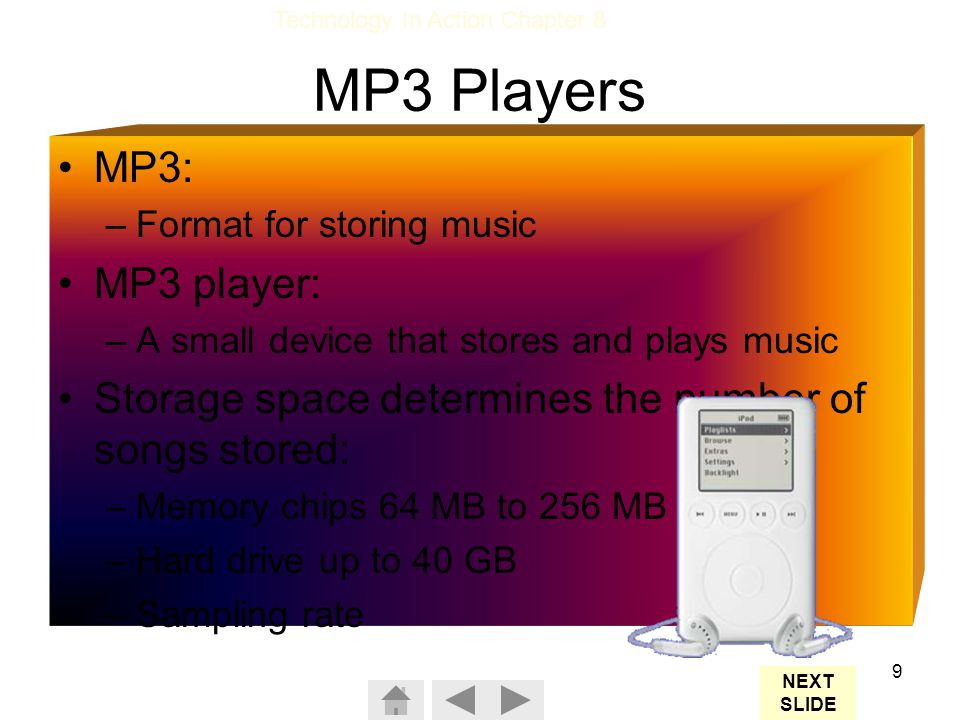 MP3 Players MP3: MP3 player: