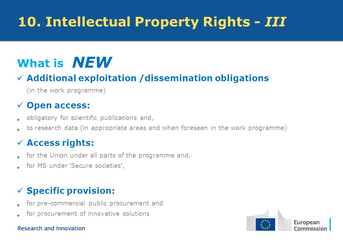 NEW 10. Intellectual Property Rights - III What is