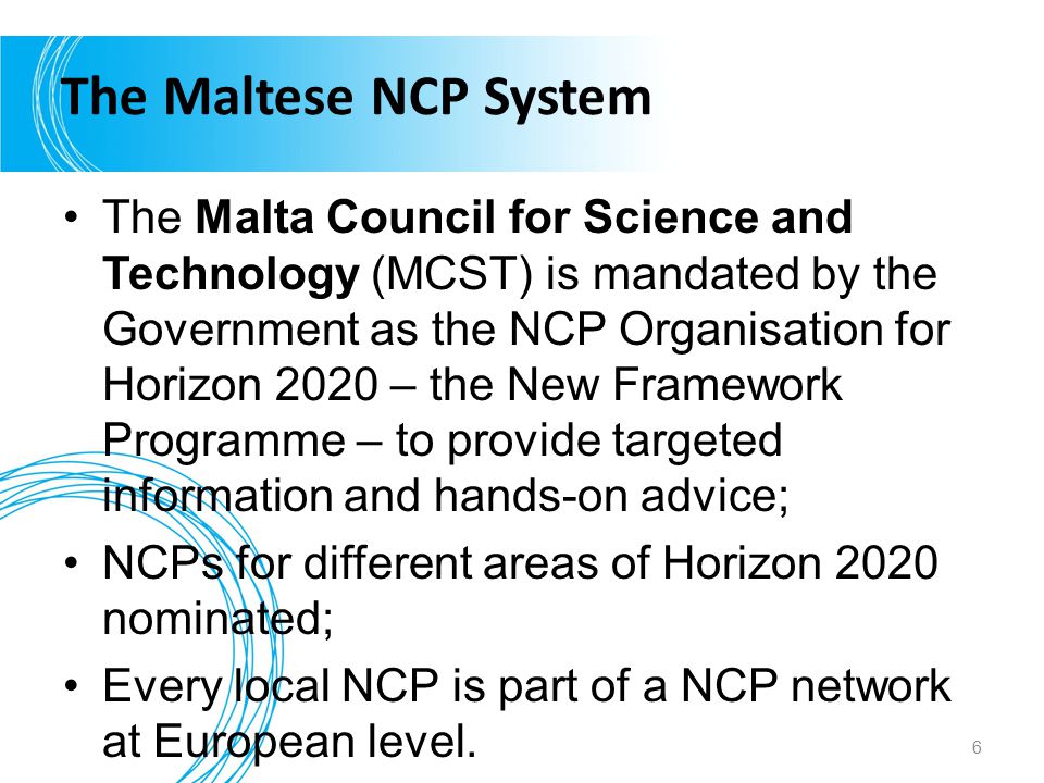 The Maltese NCP System