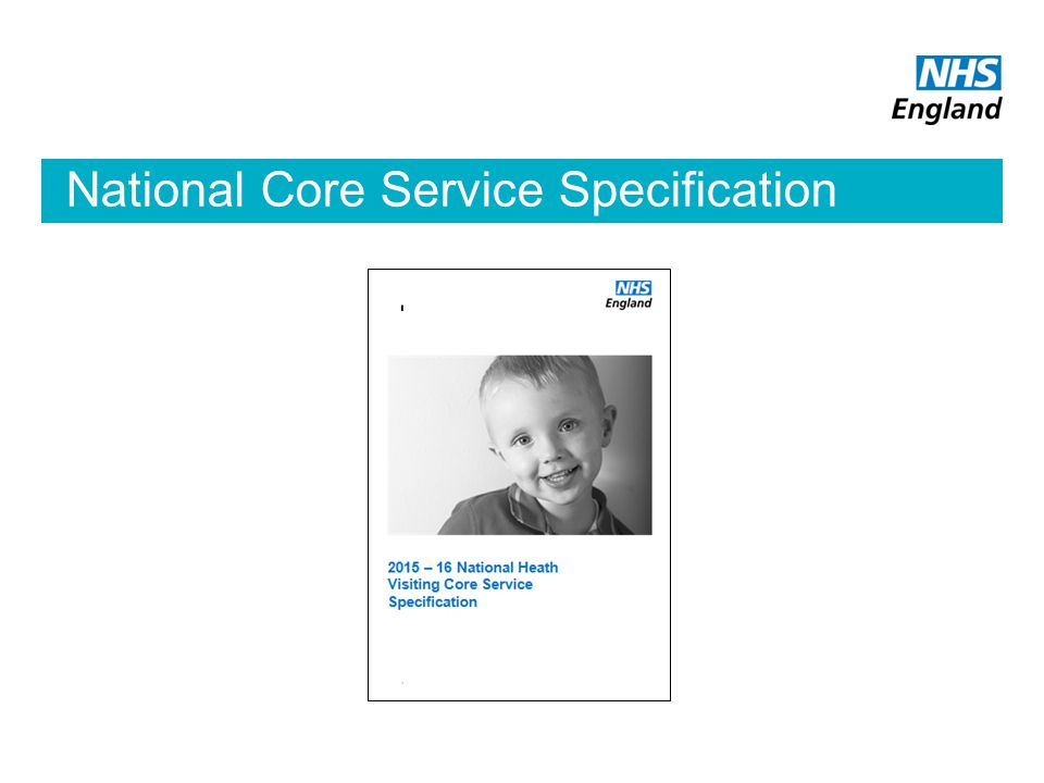 National Core Service Specification