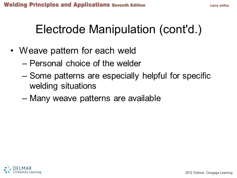 Electrode Manipulation (cont d.)
