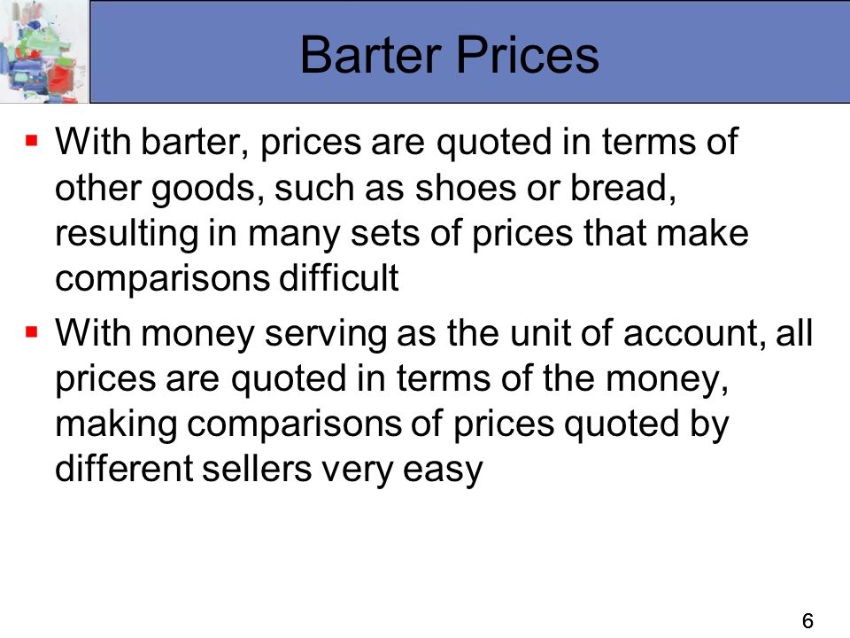 Barter Prices