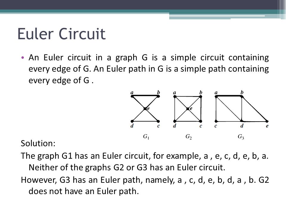 Euler Circuit