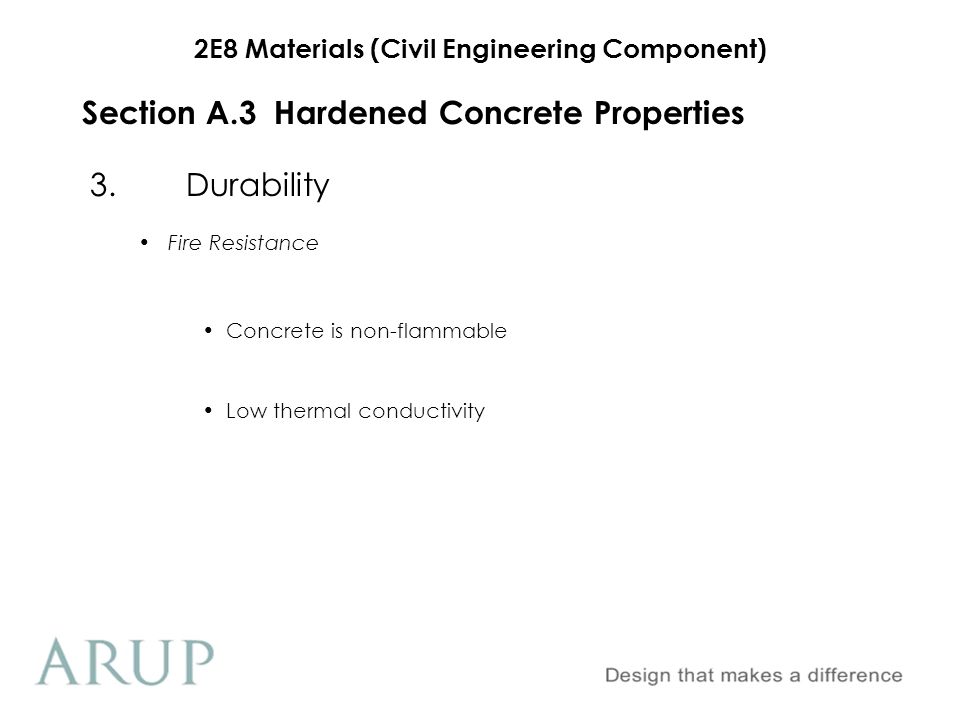 Section A.3 Hardened Concrete Properties