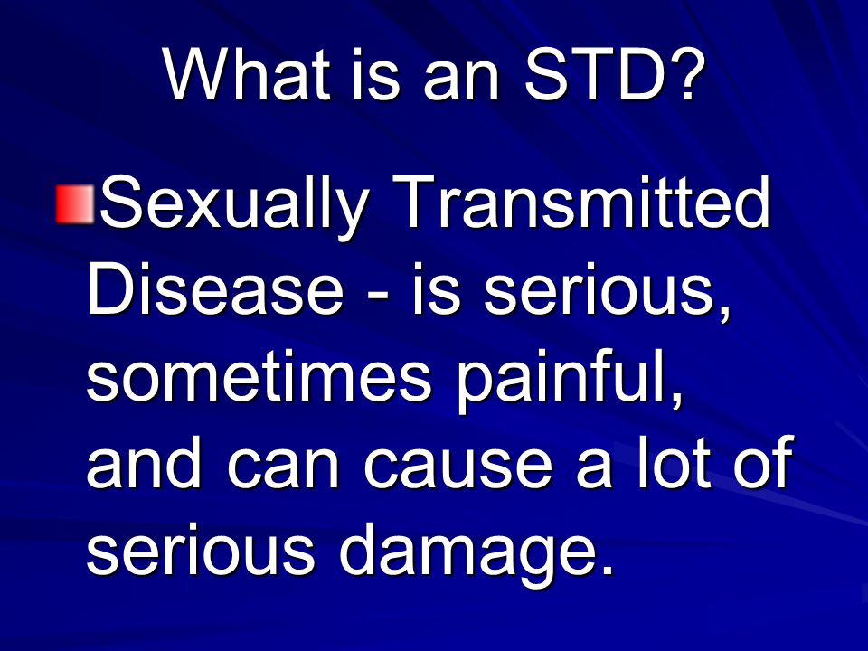 What is an STD.