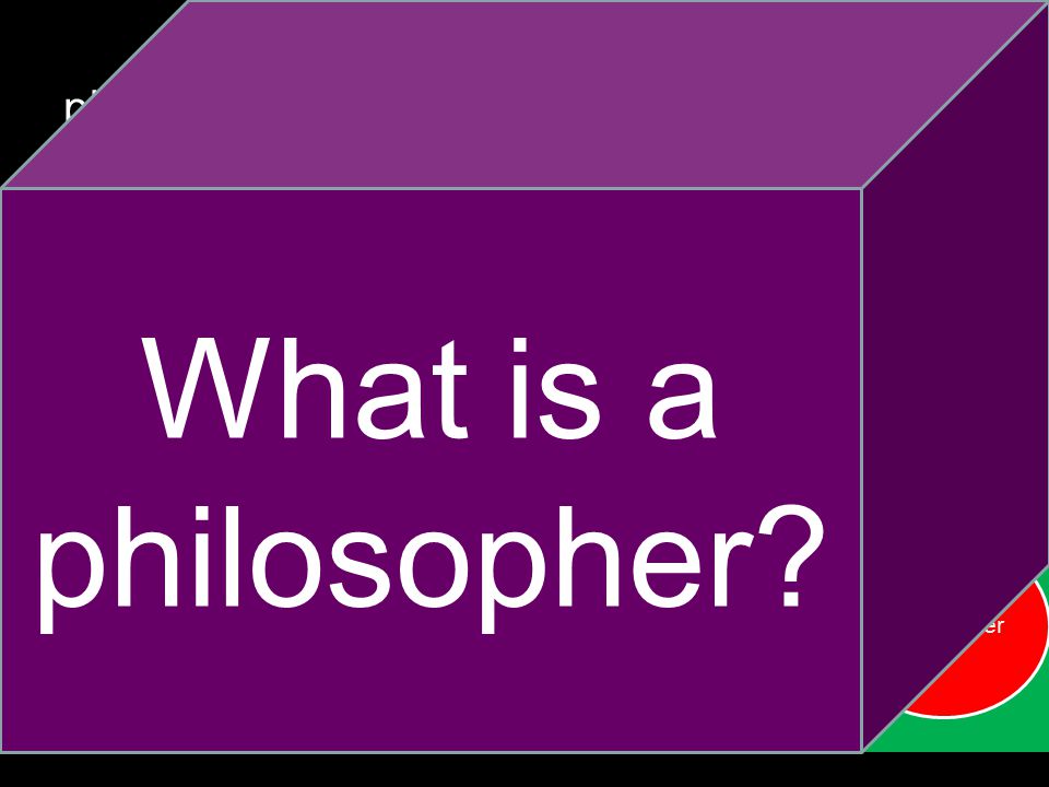 What is a philosopher phil love soph