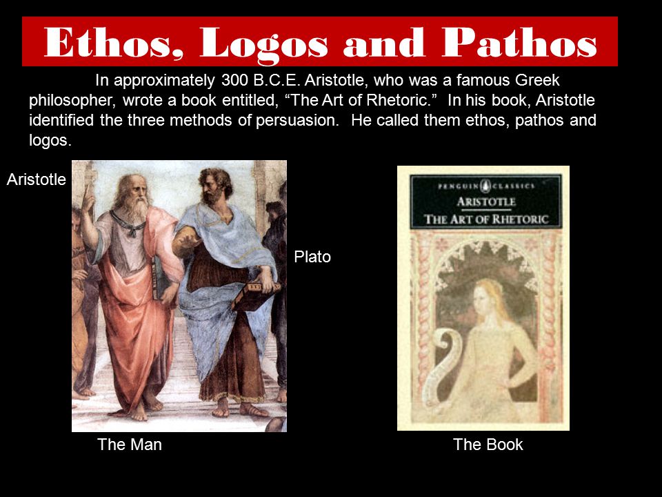 Ethos, Logos and Pathos