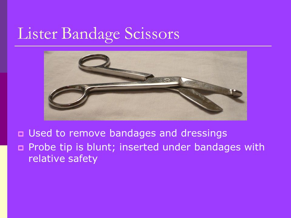 Lister Bandage Scissors