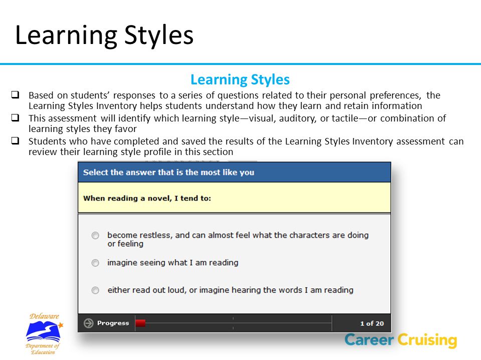 Learning Styles Learning Styles