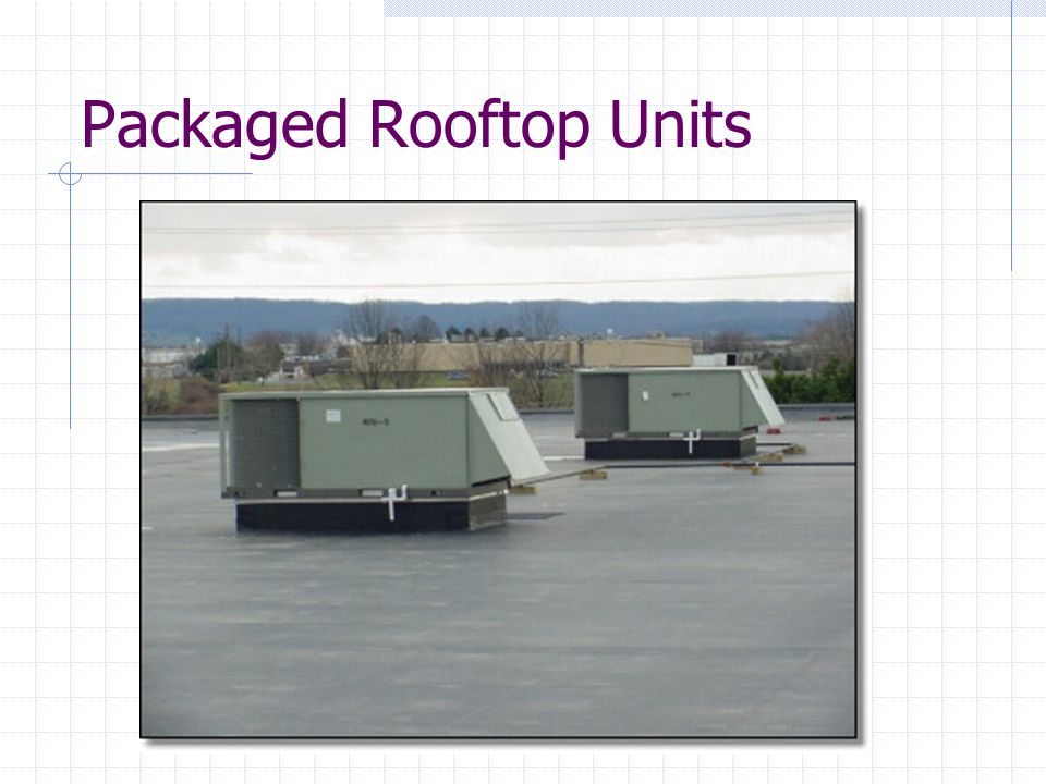 Packaged Rooftop Units