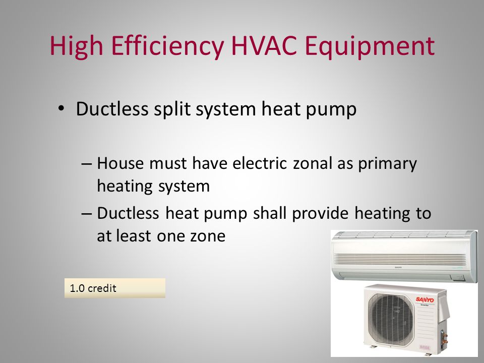 High Efficiency HVAC Equipment