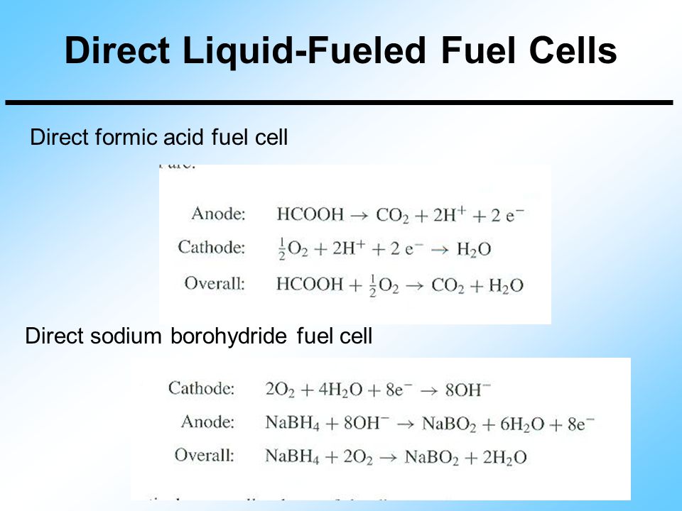 Direct Liquid-Fueled Fuel Cells