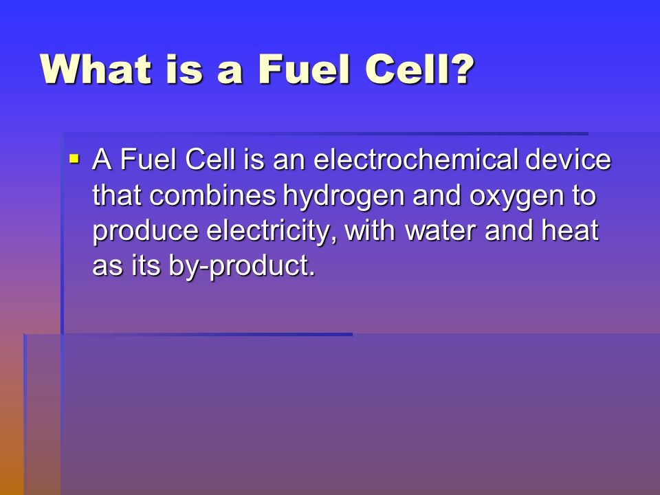 What is a Fuel Cell