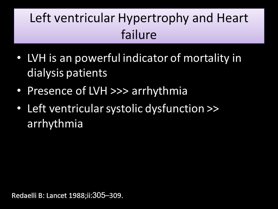 Left ventricular Hypertrophy and Heart failure