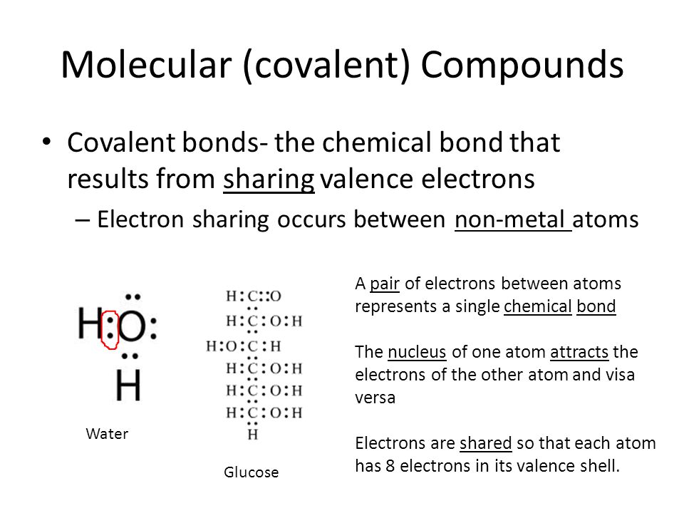 Molecular (covalent) Compounds