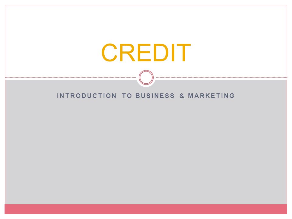 Introduction to Business & marketing